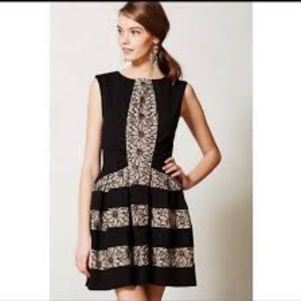 Eva Franco black dress, size 6